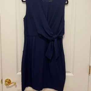 Navy short dress